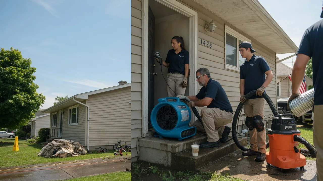 Water Damage Restoration in Hume, IL near me